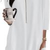 Jngrtsyjvip Fashion   Womens 3/4 Sleeve Tunics or Tops to Wear with Leggings Long Shirts Tops with Pockets