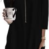 Jngrtsyjvip Fashion   Womens 3/4 Sleeve Tunics or Tops to Wear with Leggings Long Shirts Tops with Pockets