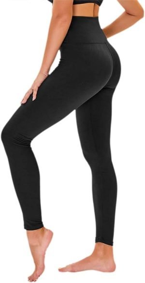 41pzJF-Q6yS._AC_SL1001 Jngrtsyjvip Fashion High Waisted Leggings for Women - No See Through Tummy Control Cycling Workout Yoga Pants with Pockets Reg & Plus