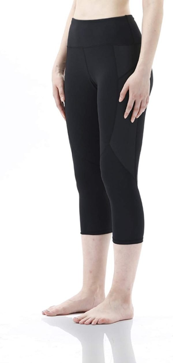 Jngrtsyjvip Fashion Women's High Waisted Yoga Pants with Pockets for Running Leggings 7/8 Length Workout