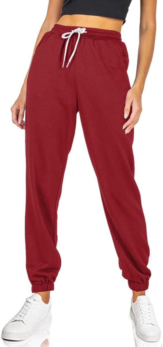 Jngrtsyjvip Fashion  Women's Cinch Bottom Sweatpants High Waisted Athletic Joggers