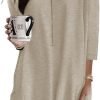 Jngrtsyjvip Fashion   Womens 3/4 Sleeve Tunics or Tops to Wear with Leggings Long Shirts Tops with Pockets