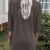 Jngrtsyjvip Fashion   Womens 3/4 Sleeve Tunics or Tops to Wear with Leggings Long Shirts Tops with Pockets