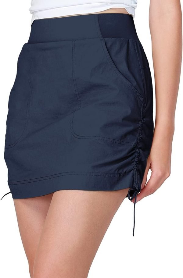 Jngrtsyjvip Fashion Women's Casual Skorts Tennis Skirts Tummy Control UV Protection Quick Dry Golf Skirt with Pockets Active