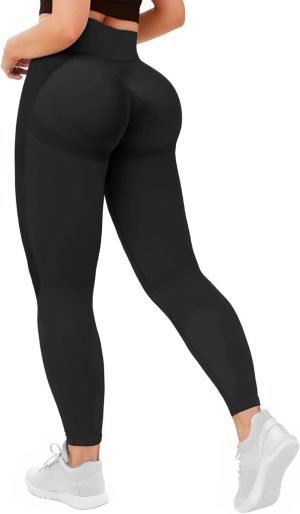 51YMpH8p-iL._AC_SL1500 Jngrtsyjvip Fashion Womens Workout Scrunch Leggings High Waisted Booty Butt Lifting Tights Seamless Yoga Fitness Leggings Gym Yoga Pants