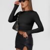 51bjqZblOPL._AC_SL1500 Jngrtsyjvip Fashion Womens Long Sleeve Shirts Basic Spring Crop Tops Fall Fashion Layering Slim Fitted Y2k Tops