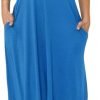 Jngrtsyjvip Fashion Dress for Women Casual Loose Beach Dresses with Pockets for 2024