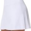 Jngrtsyjvip Fashion Women's High Waisted Tennis Skirts Crossover hemline Back Pleated Golf Skorts with Inner Shorts
