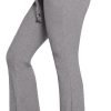 Jngrtsyjvip Fashion  Womens Trendy Ruched Waist Ribbed Comfy Flowy Flare Lounge Pants
