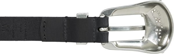 Jngrtsyjvip Fashion  Women's Western Style Fashion Leather Belt with Metal Buckle