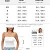 61HGRMwr_lL._AC_SL1500 Jngrtsyjvip Fashion Womens Summer Tube Tops Strapless No Pad Clubwear Y2K Going Out Stretchy Basic Casual Cami Tops