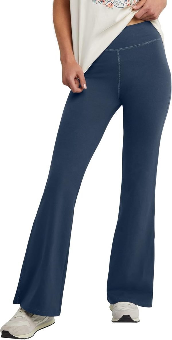 61R-X9HXAQL._AC_SL1500 Jngrtsyjvip Fashion Women's Originals Jersey Flare Leg, Bell Bottom Stretch Pants, 31"