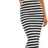 61XrfA8S01L._AC_SL1500 Jngrtsyjvip Fashion Women's 2024 Summer Striped Knit Bodycon Midi Dress Square Neck Side Slit Tank Ribbed Sweater Dresses