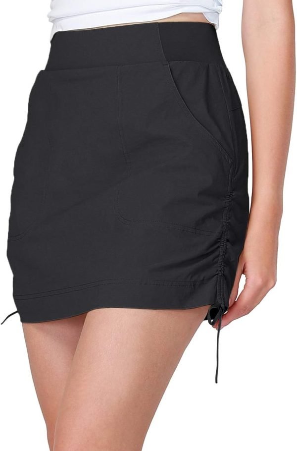 Jngrtsyjvip Fashion Women's Casual Skorts Tennis Skirts Tummy Control UV Protection Quick Dry Golf Skirt with Pockets Active