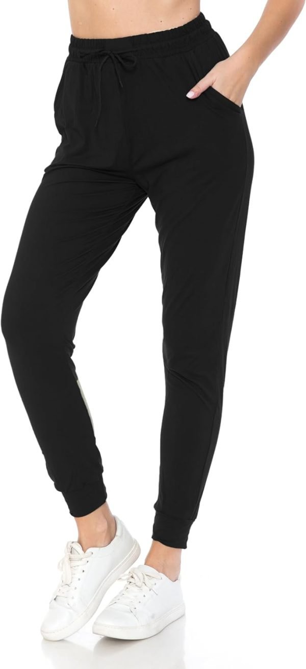 61eYqyMXKQL._AC_SL1500 Jngrtsyjvip Fashion Leggings Women's Relaxed-fit Jogger Track Cuff Sweatpants with Pockets for Yoga, Workout