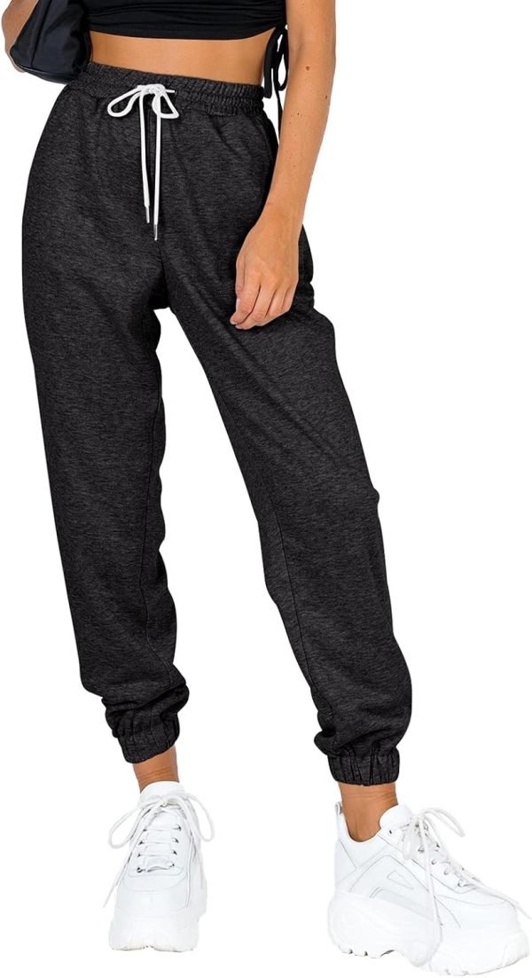 Jngrtsyjvip Fashion  Women's Cinch Bottom Sweatpants High Waisted Athletic Joggers