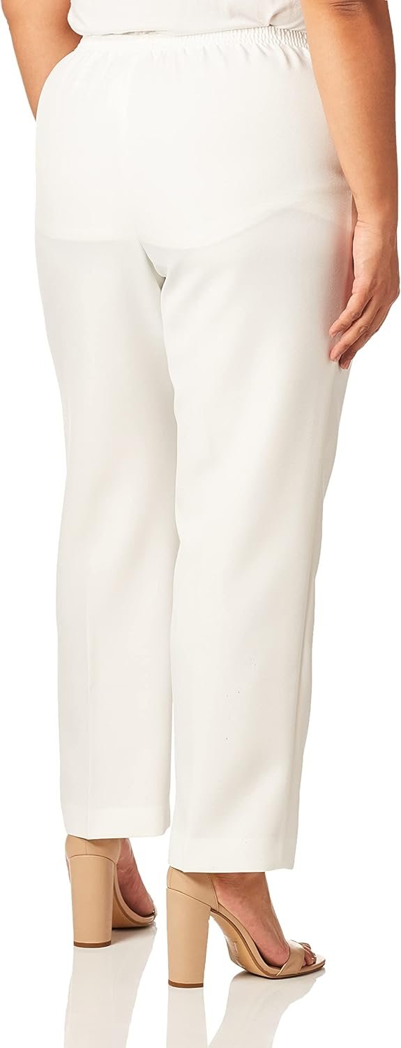 61uVHFv0JnL._AC_SL1500 Jngrtsyjvip Fashion All Around Elastic Waist Polyester Short Petite Pants - Pull-On Style