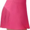 Jngrtsyjvip Fashion Women's High Waisted Tennis Skirts Crossover hemline Back Pleated Golf Skorts with Inner Shorts