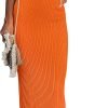 Jngrtsyjvip Fashion  Womens 2024 Summer V Neck Knit Midi Dress Bodycon Sleeveless Ribbed Sweater Dresses
