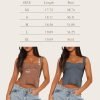 Jngrtsyjvip Fashion Womens Crop Tank Tops Cute Backless Tops Going Out Outfits Y2k Summer Trendy Clothes Basics Clothing