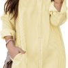 71QtMznFlOL._AC_SL1500 Jngrtsyjvip Fashion Womens Button Down Shirt Dresses with Pockets Cotton Striped Shirts Collared Tunics Long Sleeve High Low Blouse Tops