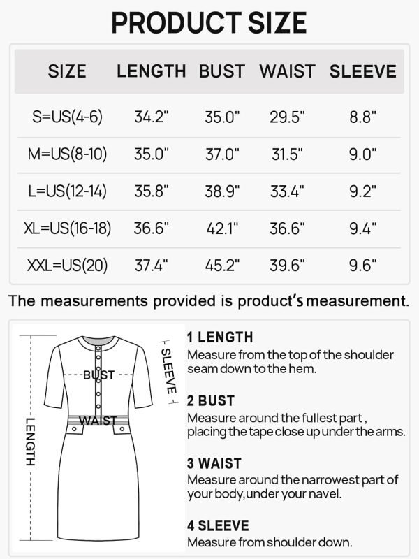 Jngrtsyjvip Fashion  Women's Knit Bodycon Sweater Dress Button Short Sleeve Crew Neck Elegant Formal Mini Dress Wedding Dress