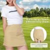 Jngrtsyjvip Fashion Women's Casual Skorts Tennis Skirts Tummy Control UV Protection Quick Dry Golf Skirt with Pockets Active