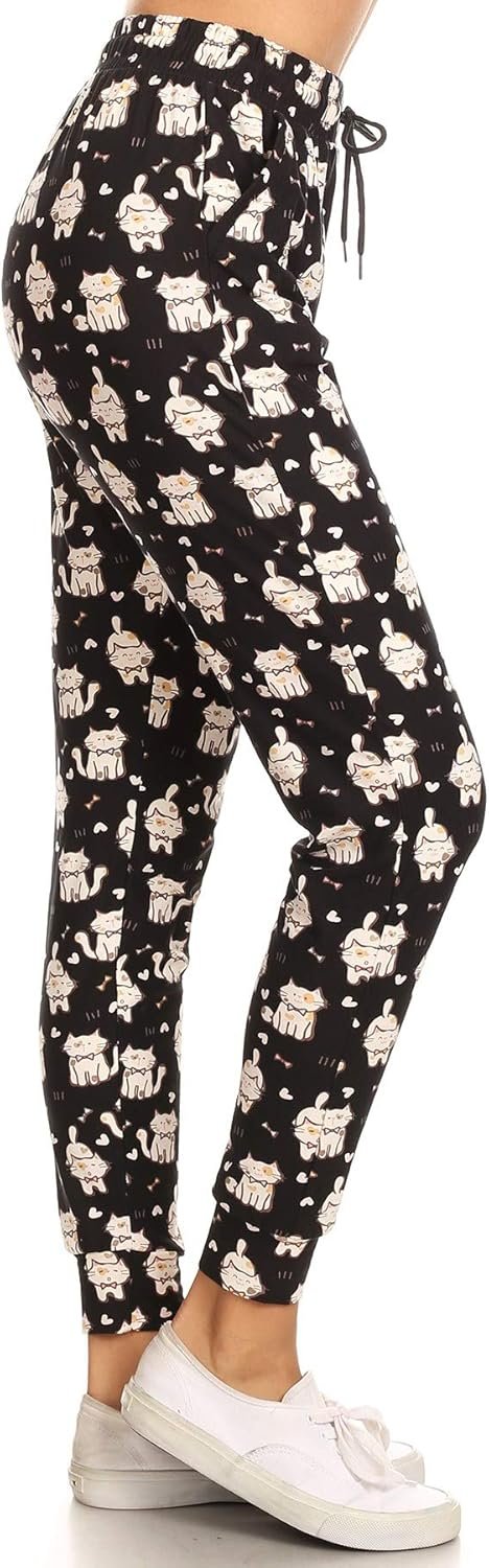 71XBtKKiI8L._AC_SL1500 Jngrtsyjvip Fashion Leggings Women's Relaxed-fit Jogger Track Cuff Sweatpants with Pockets for Yoga, Workout