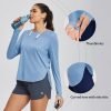 71XLRnzpwHL._AC_SL1500 Jngrtsyjvip Fashion Women's Sun Shirts UPF 50+ Long Sleeve Hiking Tops Lightweight Quick Dry UV Protection Outdoor Clothing