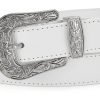 Jngrtsyjvip FashionWomens Western Belt - 1.1" CR Cowboy Belt Leather Belt Women - Country Belts For Women Waist Belt For Women Fashion