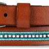 Jngrtsyjvip Fashion  Women's Western Style Fashion Leather Belt with Metal Buckle