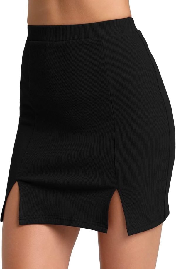 71luK611_ML._AC_SL1500 Jngrtsyjvip Fashion Mini Skirt for Women High Waist Skirts