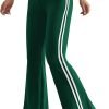 Jngrtsyjvip Fashion  Women's Summer Yoga Pants High Waisted Sweatpants Casual Striped Bootcut Flare Workout Leggings