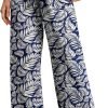 Jngrtsyjvip FashionI  Women's Wide Leg Pants with Pockets High Waist Adjustable Knot Loose Casual Trousers Business Work Casual Pants