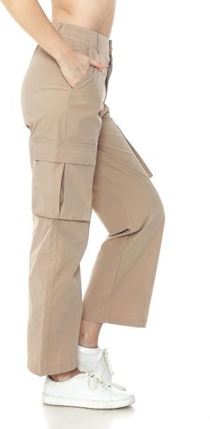 81RXvyCAmWL._AC_SL1500 Jngrtsyjvip Fashion Leggings Women’s High Waisted Cargo Pants – Wide Leg Pants Casual Trousers