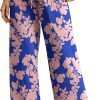 Jngrtsyjvip FashionI  Women's Wide Leg Pants with Pockets High Waist Adjustable Knot Loose Casual Trousers Business Work Casual Pants