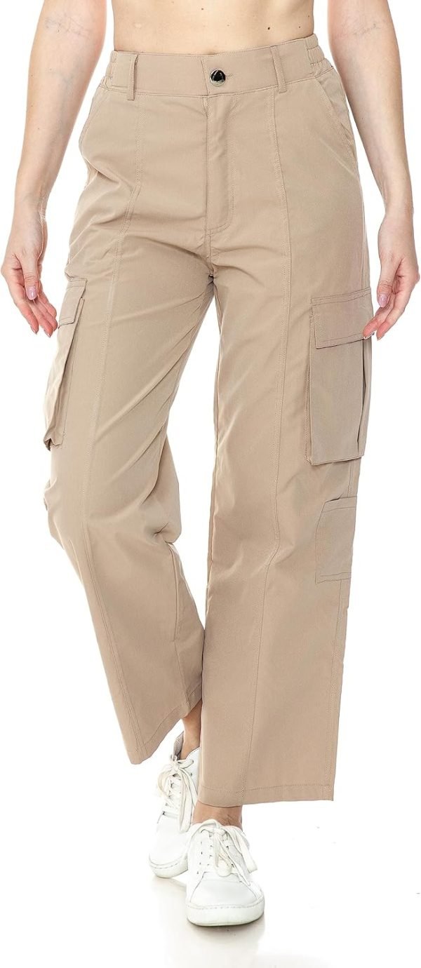 Jngrtsyjvip Fashion Leggings  Women’s High Waisted Cargo Pants – Wide Leg Pants Casual Trousers